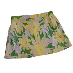 Zara Bold Daisy Stretch Mini Skirt
